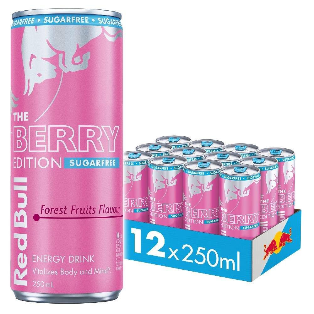 250ML REDBULL BERRY (PINK) CAN (12)