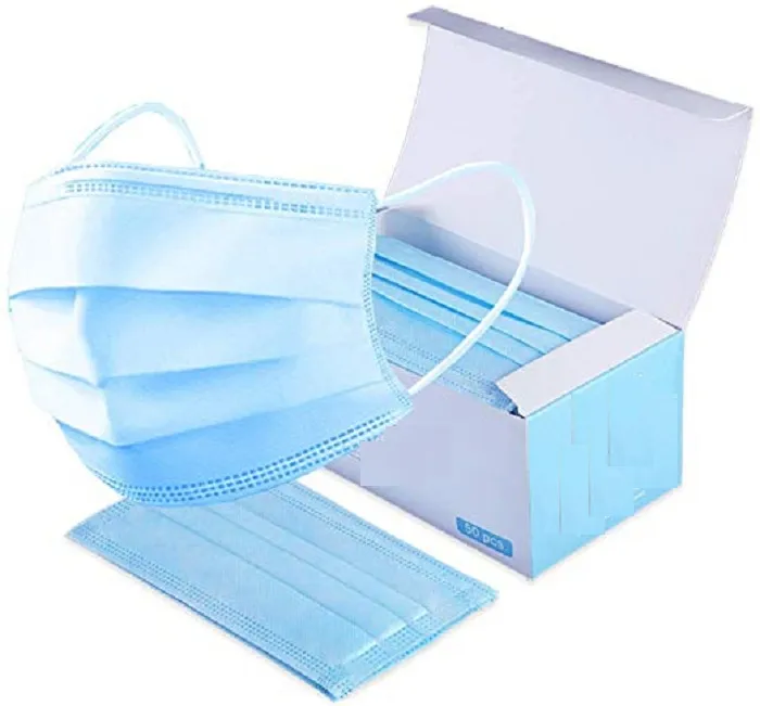 Breathe Easy with 3-Ply Disposable Face Mask Respiratory