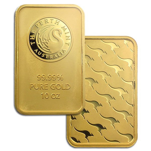 Perth Mint Gold Bar, 10 Troy Oz, .9999 Pure - Image 2