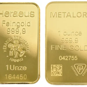 1oz Gold Bars (Pre Owned)